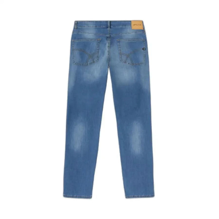 Light blue Gas Men Jeans featuring a slightly faded appearance for a stylish look