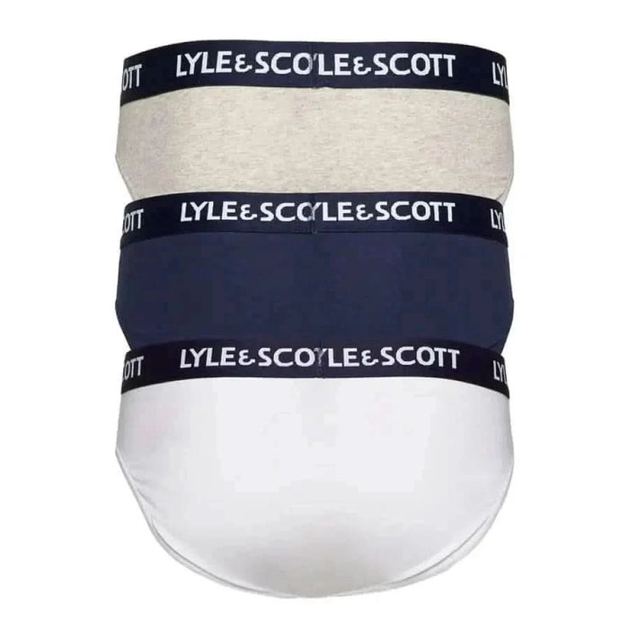 Lyle & Scott men underwear featuring three neck gaiters with logo