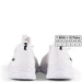 White Fila sneakers with size chart for Fila Men Sneakers product display