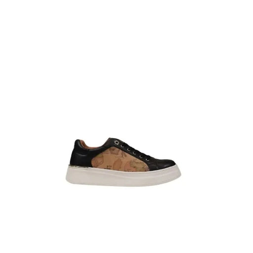 Patterned low-top Alviero Martini Prima Classe women’s black printed sneakers