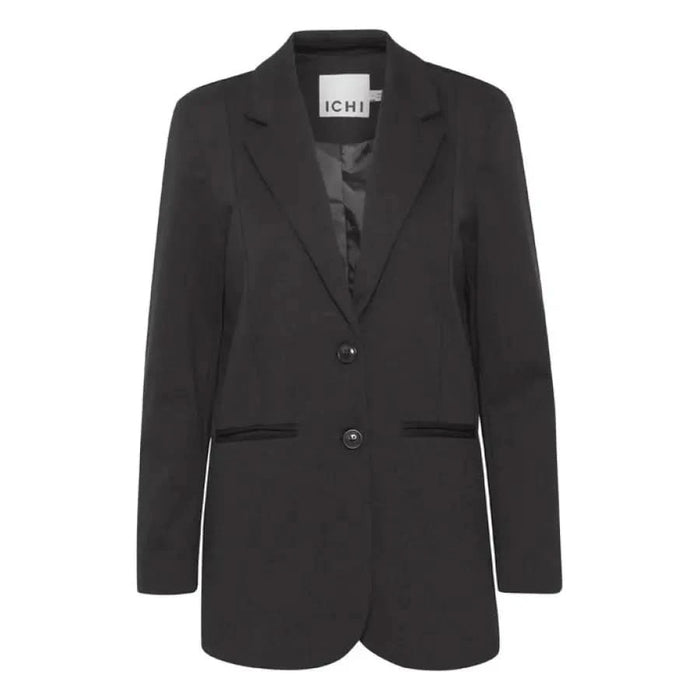 Ichi Ichi women wearing stylish Ichi women blazer in black