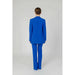 Urban Style: The Person in Cobalt Blue Only Women Blazer