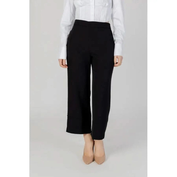 Sandro Ferrone Women Trousers in black - Ferrone Sandro Ferrone fashion