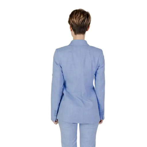 Sandro Ferrone women’s blue blazer - Ferrone Sandro Ferrone chic attire