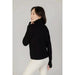 Hinnominate women knitwear featuring the Hinnominate black sweater for ladies