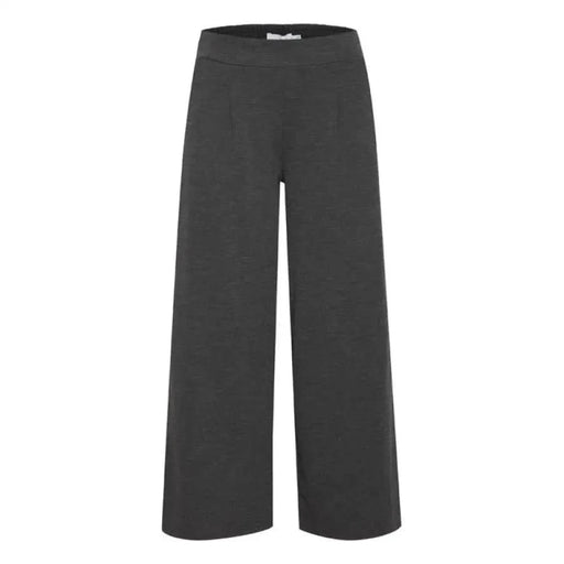 Ichi Ichi women trouser in charcoal - stylish Ichi women trousers showcased