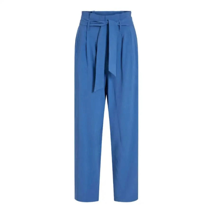 Vila Clothes - Women Trousers - blue / 34 - Clothing