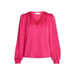 Vila Clothes - Women Shirt - fuchsia / 36 - Clothing Shirts