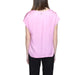 Pink loose-fitting short-sleeved blouse by Rinascimento for women