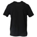 Plain black cotton short sleeve t-shirt from Fila for men