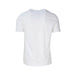 Armani Exchange Men T-Shirt Plain White Crew Neck displayed in product listing