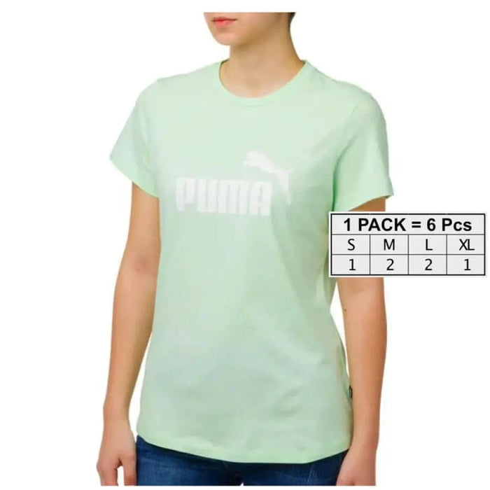 Puma - Women T-Shirt - green / PACK - Clothing T-shirts