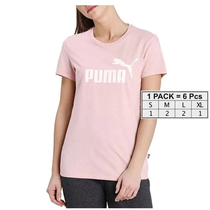 Puma - Women T-Shirt - pink / PACK - Clothing T-shirts