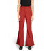 Red flared high waist trousers from Vero Moda for women, stylish and trendy fashion