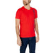 Red t-shirt with Nautica Jeans Co. print on the side from Emporio Armani Men T-Shirt collection