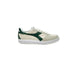 Retro-style Diadora Men Sneakers in beige and green color scheme