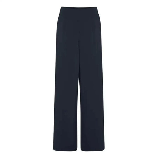 Ichi Ichi women wearing stylish wide leg trousers from Ichi Women Trousers collection