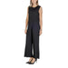 Sandro Ferrone Black Sleeveless Jumpsuit showcasing elegant fashion and modern design