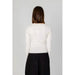 Ivory knit sweater from Morgan De Toi women knitwear collection, fifth design