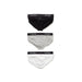 Calvin Klein men’s underwear briefs in black, gray, and white colors