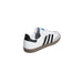 White Adidas Samba sneaker showcased in Adidas Women’s Leather Sneakers Black Size 2