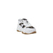 White and brown patterned sneaker from Guess Women’s White Sneakers collection