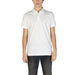 White cotton polo shirt with short sleeves from Boss Men’s Black Polo Shirt Collection