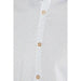 Hamaki-ho Men Shirt white dress shirt with small colored crosses or plus signs pattern