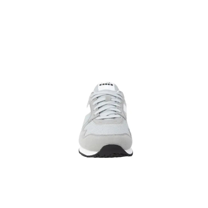 White and gray athletic sneaker with laces from Diadora Men Sneakers collection