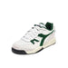 White and green retro athletic sneaker from Diadora for men