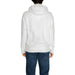 White hooded sweatshirt back view from Tommy Hilfiger Jeans Men Sweatshirts collection