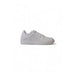 White leather low-top sneaker with thick sole from Ea7 Men Sneakers collection