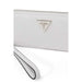 Urban city style Guess women wallet in white leather with metal triangle