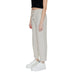 Loose-fitting white linen pants with drawstring waist from Street One Women Trousers