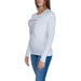 White long-sleeved ’Guess’ logo shirt - Guess Women Knitwear collection