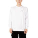 White long-sleeved sweatshirt with Fila logo on the chest from Fila Men Knitwear