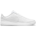 White Nike low-top sneaker with lace-up closure from Nike Men Sneakers collection