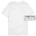 White plain Puma Men T-Shirt with size information box on the lower right corner