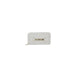 Love Moschino white quilted wallet, embodying urban city fashion and style