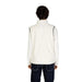 Back view of a men’s white turtleneck sweater featured in Columbia Men Jacket