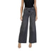 Wide-leg gray denim jeans with a high waist from Jacqueline De Yong for women