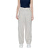 Wide-leg light gray trousers from Street One for women, perfect for casual wear