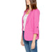 Urban style: Woman in pink blazer jacket from ’Only - Only Women Blazer’ collection