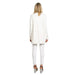 Urban chic: Woman in white jeans and Vila Clothes blazer jacket from Vila Women Cardigan