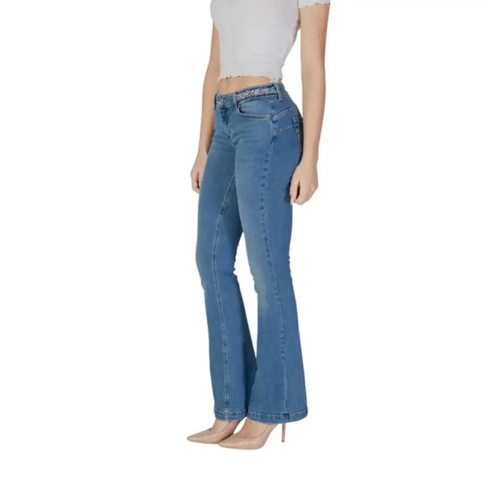 Light blue flared jeans from Liu Jo Women’s Spring/Summer Collection